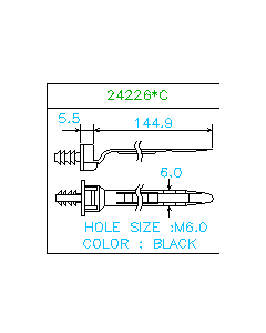 Subaru OEM Clip Band - 24226AA300