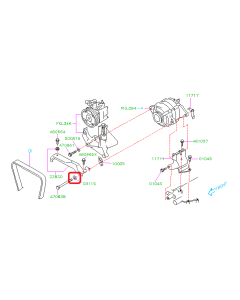Subaru OEM Washer - 031108000