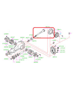 Subaru OEM 3.9 Rear Ring & Pinion (04-05 STI)