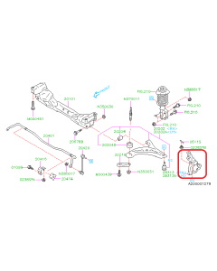 Subaru OEM Front Aluminum Knuckle (2022 BRZ)
