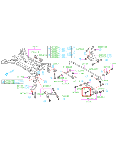 Subaru OEM Sway Bar Endlink Bolt (13-20 BRZ)