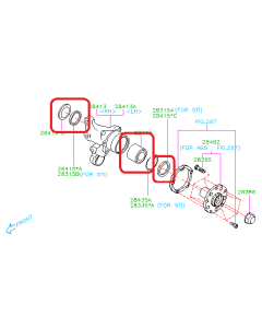 Subaru OEM Rear Wheel Bearing Kit (02-07 WRX, 98-08 FOR, 94-07 IMP)