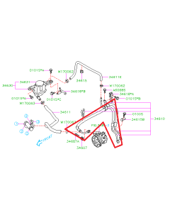 Subaru OEM Powersteering Lines (15-21 STI)
