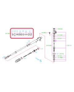 Subaru OEM Power Steering Rack Gasket Kit (11+ WRX/STI)