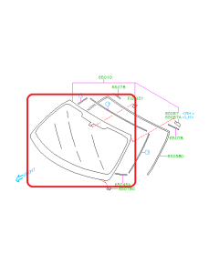 Subaru OEM Windshield (13-20 BRZ)