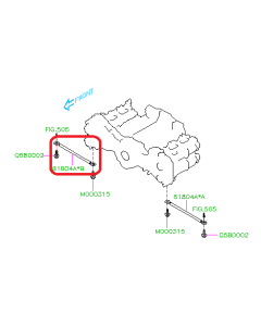 Subaru OEM Grounding Strap - 81831CA000 (13-20 BRZ)