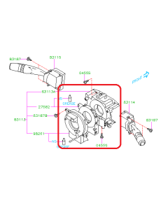 Subaru OEM Combination Switch Assembly (11-14 WRX/STI)