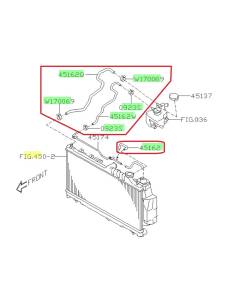 Subaru OEM Coolant Expansion Tank Hose Kit (16-17 STI)