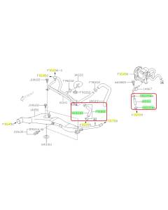 Subaru OEM Coolant Crossover Hose Kit (08-10 WRX)