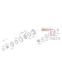 Subaru OEM Main Shaft Washer - 1.60 (04-21 STI)