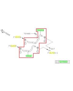Subaru OEM Heater Core Hose Kit (15-21 WRX)