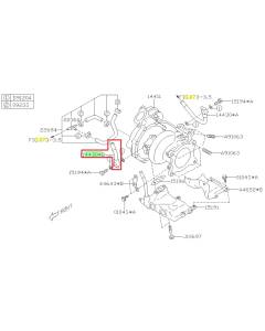 Subaru OEM Oil Hardline - 14430AA282 (17-21 WRX, 17-18 Forester XT)