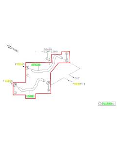 Subaru OEM Heater Core Hose Kit (23+ WRX - 6MT)