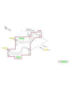 Subaru OEM Heater Core Hose Kit (23+ WRX - CVT)