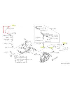 Subaru OEM Vacuum Hose - 99071AE080