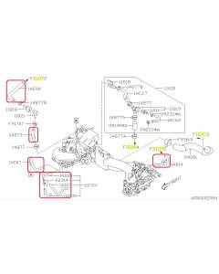 Subaru OEM PCV Hose Kit (15-16 STI)