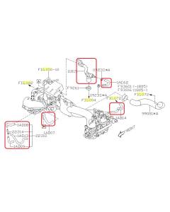Subaru OEM PCV Hose Kit (17-21 STI)