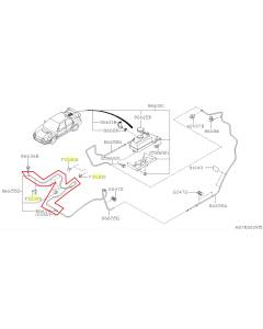 Subaru OEM Intercooler Sprayer Hose (04-07 STI)