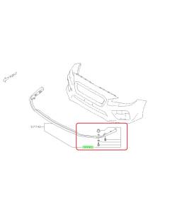 Subaru OEM Front Lip Hardware Installation Kit (17-19 STI TYPE RA & S209)