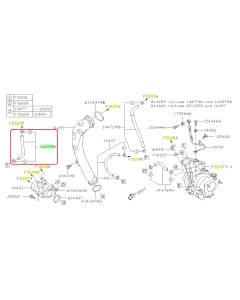 Subaru OEM Turbo Coolant Hose - 14472AA810 (19-24 Ascent)