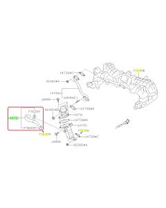 Subaru OEM EGR Coolant Hose - 14472AA79A (19+ Ascent)