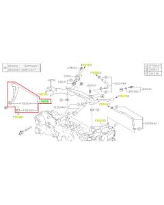 Subaru OEM Coolant Crossover Hose - 14472AA80A (19+ Ascent)