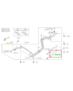 Subaru OEM Heater Hose - 72425XC01A (19+ Ascent)