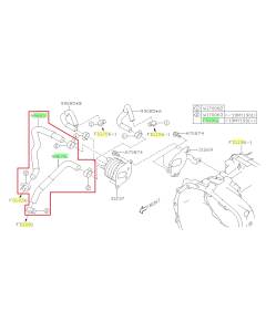 Subaru OEM CVT Cooler Hose Kit (19+ Ascent)