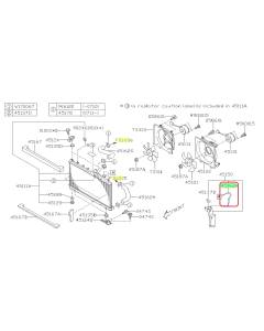 Subaru OEM Coolant Overflow Hose - 45162AG03B (05-09 Legacy)