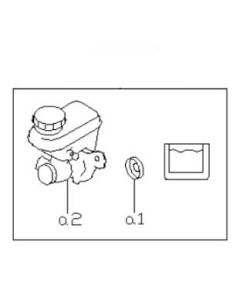 Subaru OEM Brake Master Cylinder Kit - 6MT (2022+ WRX)