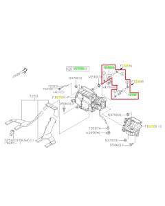 Subaru OEM Heater Hose Kit (05-09 Legacy - 30D)