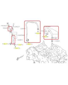 Subaru OEM PCV Hose Kit (22-23 WRX)