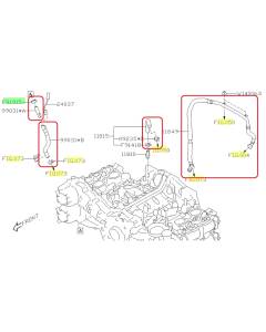 Subaru OEM PCV Hose Kit (17-21 WRX)
