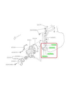 Subaru OEM Water Pump Hose Kit (02-14 WRX, 04-21 STI)