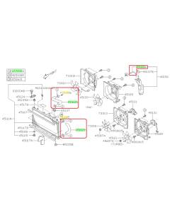 Subaru OEM Radiator Hose Kit (10-12 LGT)