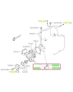 Subaru OEM Complete Coolant Hose Kit (10-12 Legacy - 253)
