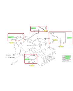 Subaru OEM Coolant Crossover Hose Kit (10-14 Legacy - 36D)