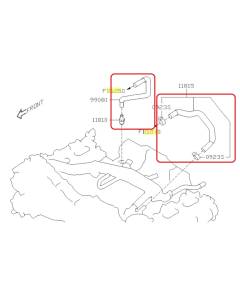 Subaru OEM PCV Hose Kit (13-15 BRZ, 16-20 BRZ - AT)