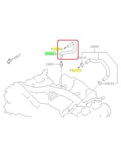 Subaru OEM PCV Hose - 99081AA321 (13-20 BRZ)