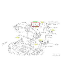 Subaru OEM Purge Solenoid Hose - 99081AA351