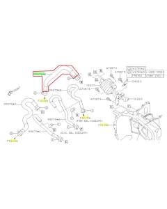 Subaru OEM CVT Cooler Hose - 99078AB531 (15-19 Legacy - 25B)