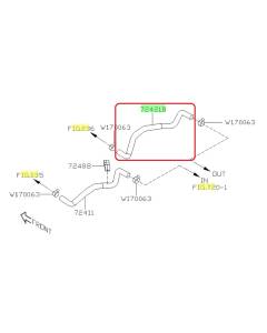 Subaru OEM Heater Hose - Outlet (15-19 Legacy - 36D)