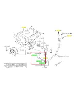 Subaru OEM Complete Coolant Hose Kit (15-19 Legacy - 36D)