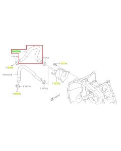 Subaru OEM CVT Cooler Coolant Hose - 99083AA69A (20-25 Legacy - 25D)