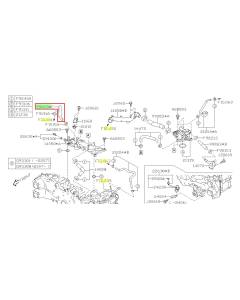 Subaru OEM Coolant Crossover Hose - 99083AA500 (20-25 Legacy - 25D)