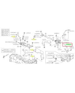 Subaru OEM Coolant Crossover Hose - 99083AA470 (20-25 Legacy - 25D)