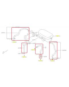 Subaru OEM PCV Hose Kit (2005 Impreza)