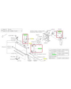 Subaru OEM Radiator Hose Kit (04-07 STI)