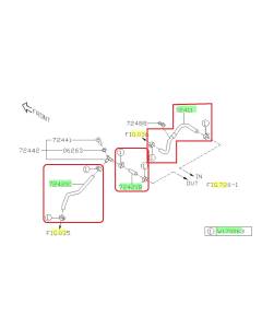 Subaru OEM Heater Hose Kit (13-20 BRZ - MT)