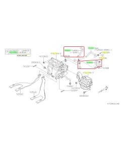 Subaru OEM Heater Core Hose Kit (04-07 STI)